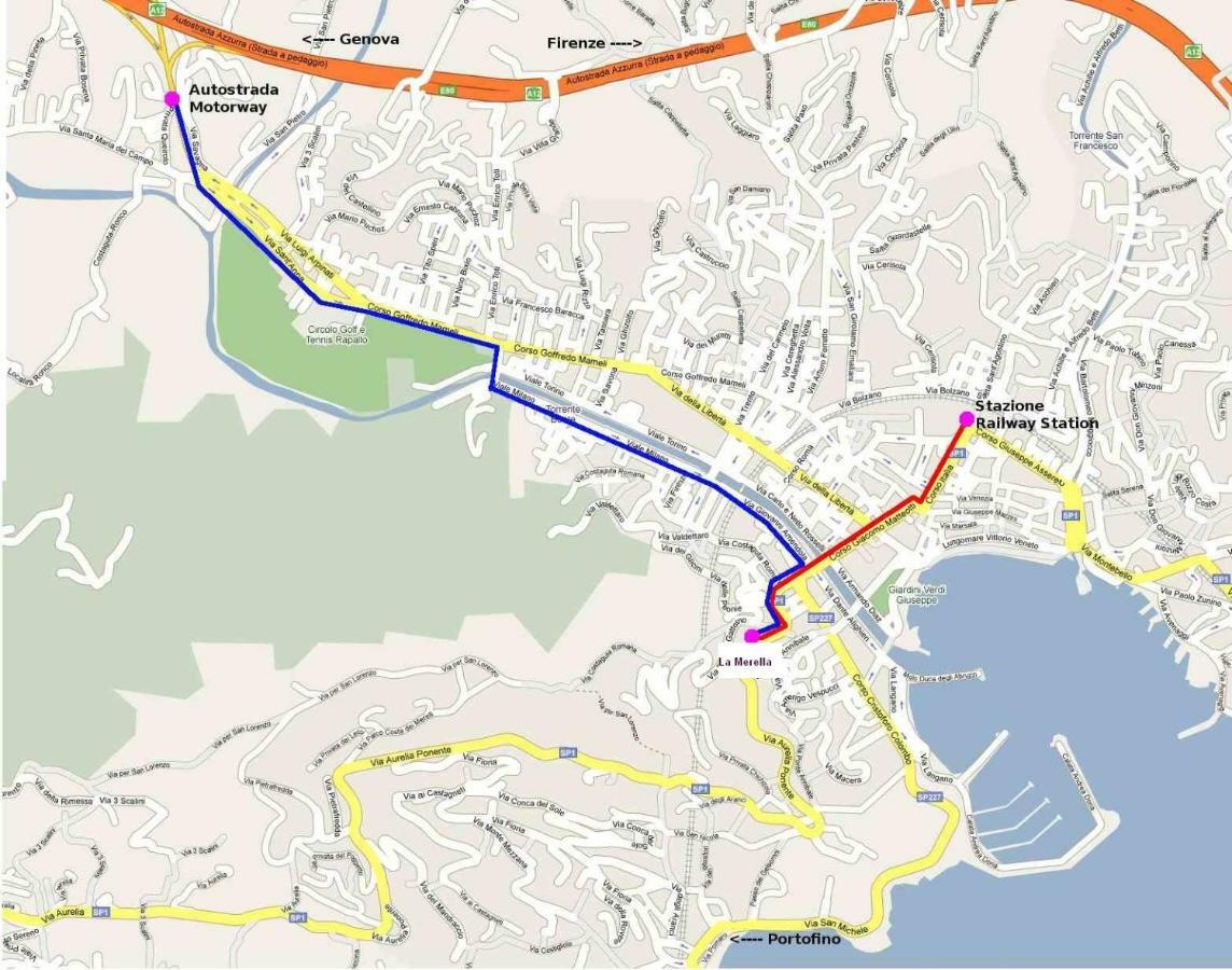 Hébergement de vacances La Merella Rapallo